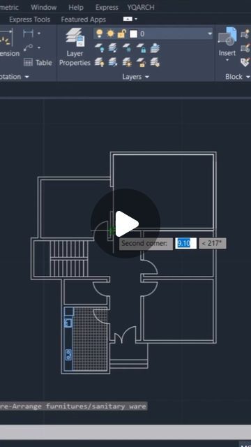 Floor Plan Factory on Instagram: "Autocad tutorial: Room furniture in autocad. (yq arch) Plug in link in the bio.  Follow for more:   Youtube: link in bio  Like/share  #architecture #design #plugin #autocad #tutorial #tutorials #reels #explore #linkinbio #youtube #vibe #studio" Autocad Tutorial, Youtube Link, Design Planning, Autocad, Follow For More, Floor Plan, Room Furniture, Architecture Design, Link In Bio