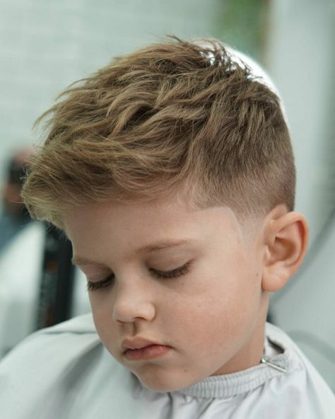 Fohawk Boys Faux Hawk Toddler, Kid Faux Hawk, Cool Boy Haircuts Short, Toddler Boy Faux Hawk, Faux Hawk For Boys, Kindergarten Boys Haircut, Boys Faux Hawk Haircut Kids, Double Crown Haircut Boys, Boys Haircut Faux Hawk