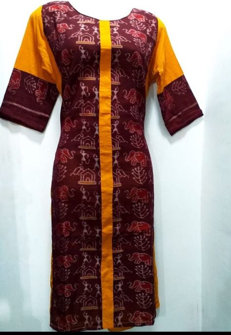 Just for reference
#sambalpuridress #sambalpuri Sambalpuri Salwar Suit Design, Sambalpuri Kurti Designs Latest, Sambalpuri Kurta Designs, Sambalpuri Dress Design, Sambalpuri Kurti, Sambalpuri Dress, Ikkat Kurti Designs, Plain Kurti Designs, Salwar Suit Design