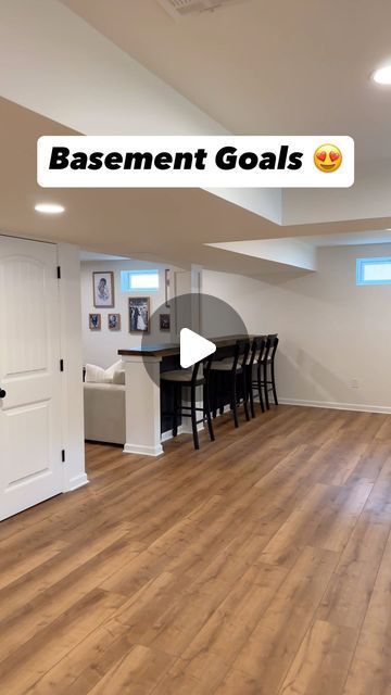 U Finished Basement Ideas, Basement Set Up Ideas Layout, Finished Basement Laundry Room Ideas, Kitchen In Basement Ideas, Basement Refinishing Ideas, Basement Set Up, Home Rec Room, Multi Use Basement Ideas, Finished Basement Ideas Layout Floor Plans