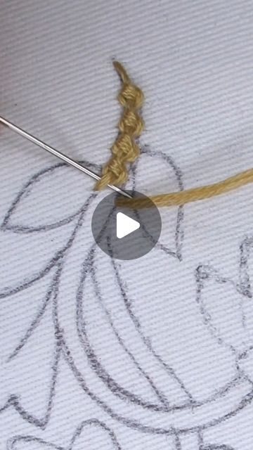 77K views · 3.1K likes | Crafts & Embroidery on Instagram: "Palestrina stitch embroidery tutorial!
#support #handmade #useful #embroidery #satisfying #design #stitch #tutorial #trending #fb #content #embroideryart #diy #easy #diycrafts #fypシ゚ #fbreels #cute #viral #hand #reelsfb #reels #neck #border" Palestrina Stitch Embroidery, Embroidery Methods, Palestrina Stitch, Stitch Tutorial, Embroidery Tutorial, Slow Stitching, Stitch Embroidery, Diy Easy, Embroidery Tutorials