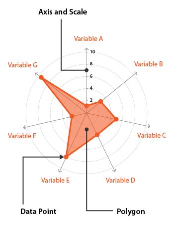 Radar chart #dataviz #microchart #howto Radar Graph, Analyzing Text, Mental Models, Radar Chart, Data Visualization Design, Sentiment Analysis, Visual Thinking, Graph Design, Diagram Design