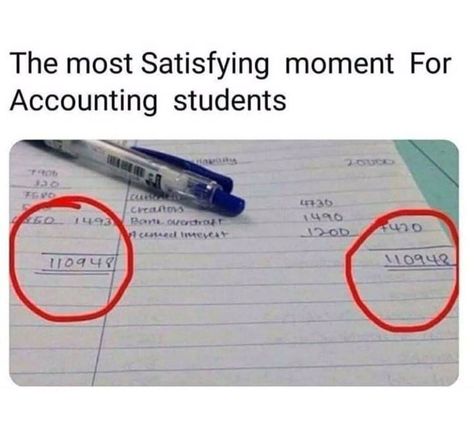 For all those accounting students going back to school tomorrow I'm sure you'll appreciate this. School Friends Quotes, Nursing Videos, Math Quiz, Accountability Quotes, Accounting Humor, Accounting Student, Math Quotes, Funny Kid Memes, Funny Memes About Life