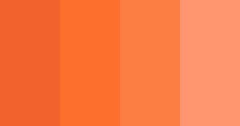 Orange Monochromatic, Orange Hex, Lip Color Shades, Hexadecimal Color, Email Examples, Orange Color Palettes, Orange Lips, Monochromatic Palette, Colors Palette