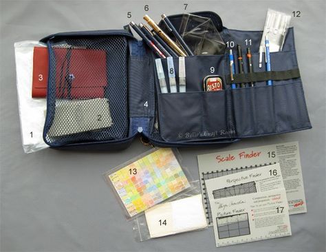 How to make a travelling kit for sketching & painting "If all my talk of painting has inspired you to want to try painting, not just at home but on day trips and more, here are some essentials for how to put your own travelling sketching and painting kit together" Travel Art Kit, Diy Travel Bag, Art Supplies Bag, Art Supplies Storage, Watercolor Kit, Itinerary Planning, Travel Drawing, Travel Sketches, Bag Diy