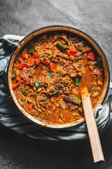 Pulled Pork Chilli, Pulled Pork Chili, Smoked Pork Shoulder, Keto Pork, Pork Chili, Lentil Chili, Chilli Beans, Chili Soup, Chilli Recipes