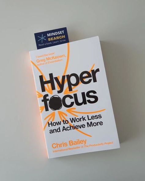 Hyper Focus, Business Books Worth Reading, Productivity Books, Overcome Procrastination, Must Read Books, Empowering Books, Best Self Help Books, Healing Books, Improvement Books