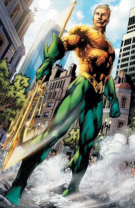 AQUAMAN by Ivan Reis Aquaman Dc Comics, Aquaman Comic, Art Dc Comics, Marvel Fanart, Martian Manhunter, Univers Dc, Arte Dc Comics, Dc Comics Superheroes, Bd Comics