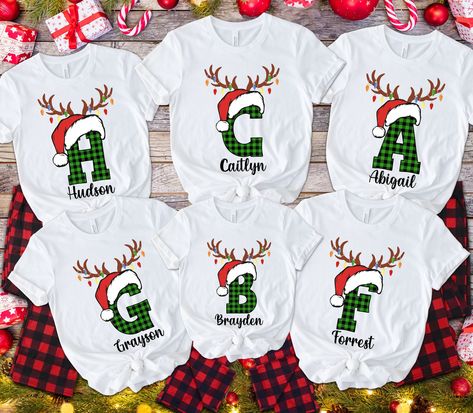 Monogrammed christmas pajamas