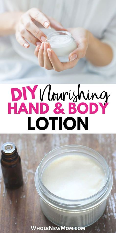 Make your own DIY Body lotion! This non-greasy hand and body lotion from Whole New Mom is so nourishing for your skin. Plus, it is affordable and all-natural. Learn how to make your own body lotion here! Diy Lotion Recipe, Body Lotion Recipes, Best Permanent Hair Removal, Diy Body Lotion, Homemade Lotion Recipe, Back Hair Removal, Lip Hair Removal, Lotion Recipe, Diy Lotion