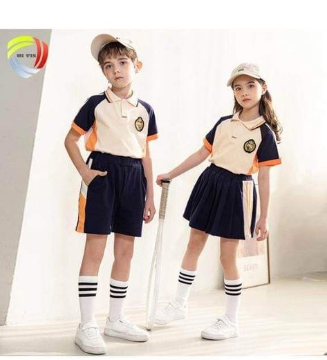 Elite Uniform, Sports Uniform Design, Pe Uniform, Preschool Decor, Sports Uniform, Uniform Ideas, Uniform School, Kids Uniforms, Shirt Logo Design