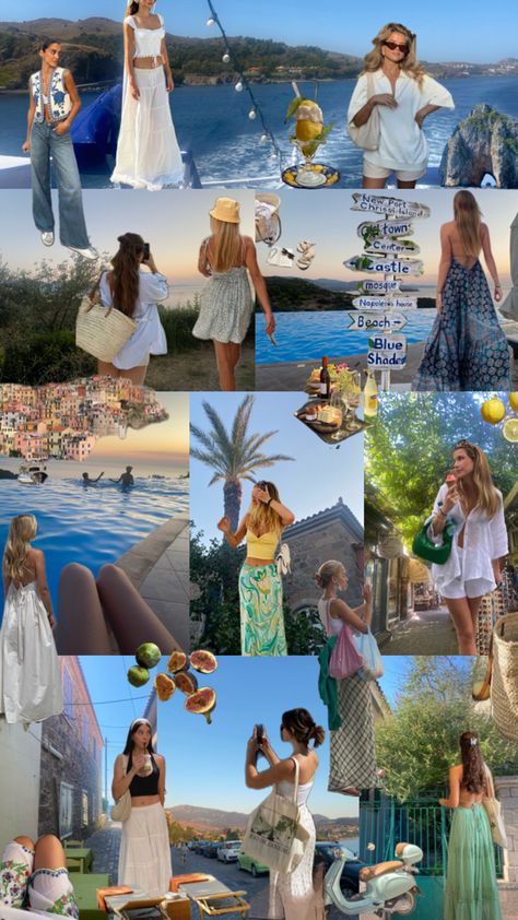 Lesbos, Greece aesthetic #summer #inspo #photoinspo #outfits #greece #lesbos #aesthetic #vacation #cute #outfitinspo Italy Outfit Inspo Summer, Outfits For Greece Vacations, Greece Aesthetics Outfit, Greece Outfit Aesthetic, Greek Vacation Outfit, Greek Island Outfits, Greece Vacation Aesthetic, Greece Moodboard, Greek Outfit Ideas