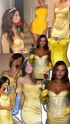 Belle Halloween, Halloween Costumes Brunette, Classy Halloween Costumes, Princess Halloween Costume, Belle Costume, Fun Office, Pretty Halloween Costumes, Spooky Party, Cute Couple Halloween Costumes