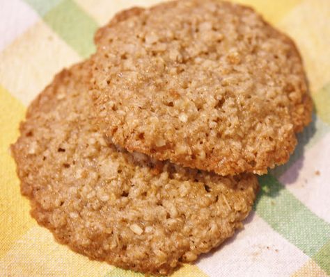 Best of Long Island and Central Florida: Flourless Oatmeal Lace Cookies Flourless Oatmeal Cookies, Oatmeal Lace Cookies, Flourless Cookies, Lace Cookies, Cream Butter, Keto Friendly Desserts, Cookie Spread, Wire Racks, Rice Krispie Treats