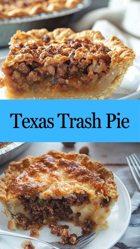 Looking for a dessert that has it all? Texas Trash Pie is sweet, salty, and a total crowd-pleaser! This pie brings bold flavors together in a way that’s sure to impress. 🥧🍪💥 #SweetAndSaltyPie #TexasTrashMagic #PiePerfection #CrunchyDeliciousness #GooeyPieLove #DessertGoals #PieLoversDelight #FlavorExplosion #DecadentDelights #DessertCravings 🍪🥧 Texas Delight Dessert, Texas Trash Pie Recipe, Texas Trash Pie, Texas Pie, Trash Pie, Southern Pies, Salty Desserts, Texas Trash, Caramel Coconut