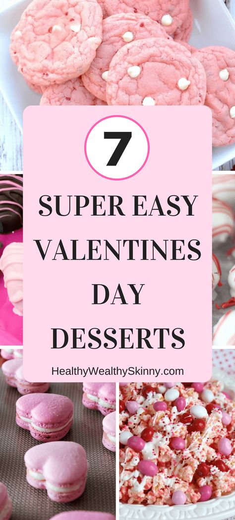 Desserts | Valentine's desserts for the people you love. 7 Super Easy Valentine's Day Desserts Cookies, hand pies, chocolate covered strawberrys. Just a few simple recipes for awesome valentines day sweets. #desserts #valentinesdaydesserts #valentinesdayrecipies #recipes #dessertrecipes Valentines Day Deserts, Valentines Day Sweets, Valentine Deserts, Valentine's Desserts, Pies Chocolate, Valentines Recipes Desserts, Super Easy Desserts, Valentines Snacks, Valentines Baking