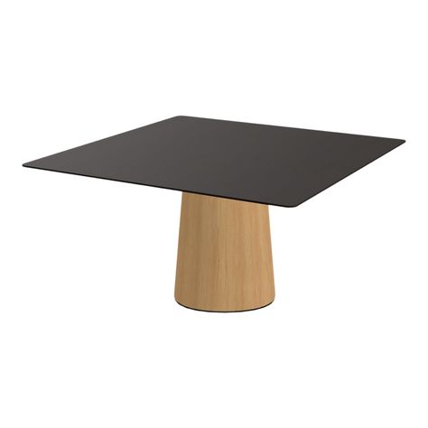 Square dining table decor