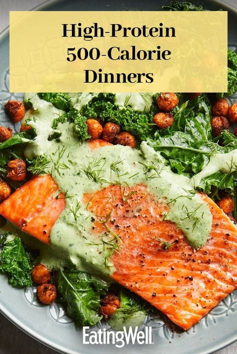 Keeping up with healthy eating habits is easy with these satisfying 500-calorie meals. 500 Calorie Meals Easy, High Protein Low Calorie Dinner, 600 Calorie Dinner, 700 Calorie Meals, 400 Calorie Dinner, Low Calorie Dinner, 600 Calorie Meals, 500 Calorie Dinners, Meals Under 400 Calories