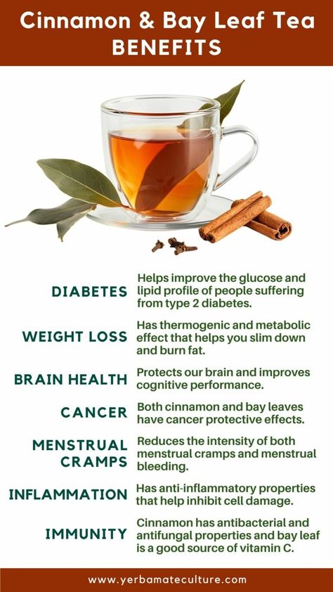 7 Amazing Cinnamon and Bay Leaf Tea Benefits Bay Leaf Tea Benefits, Bay Leaf Benefits, Cinnamon Tea Benefits, Health Benefits Of Cinnamon, Bay Leaf Tea, Benefits Of Cinnamon, Cinnamon Health Benefits, Cinnamon Benefits, Healing Tea