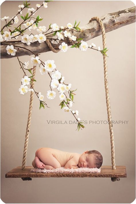 Newborn swing                                                                                                                                                                                 More Diy Photography Props, New Born Photography, Foto Newborn, Born Photography, Newborn Photography Poses, Newborn Baby Photoshoot, Newborn Photo Ideas, Toddler Photography, Newborn Pics