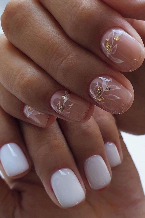 Bridal Nails Designs, Square Nail Designs, Nail Art Wedding, Bride Nails, Bridal Nails, Fire Nails, Chic Nails, Short Acrylic Nails, Manicure E Pedicure