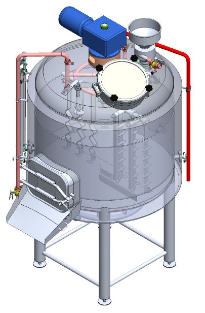 Custom False Bottom Filter for Breweries Lauter Tun Vessel False Bottom, Brewing Equipment, Food Industry, Coolers, Filter, Screen