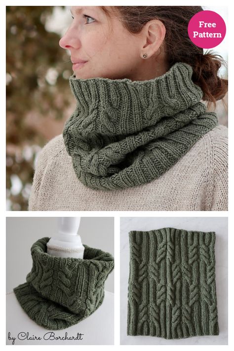 Leaf Trellis Cowl Free Knitting Pattern Flat Knit Cowl Pattern Free, Cable Cowl Knitting Pattern, Knit Neck Scarf, Bandana Cowl Knit Pattern, Knitted Cowl Patterns Free, Cowl Knitting Patterns Free, Knitted Cowl Patterns, Free Cowl Knitting Patterns, Neck Warmer Knitting Pattern