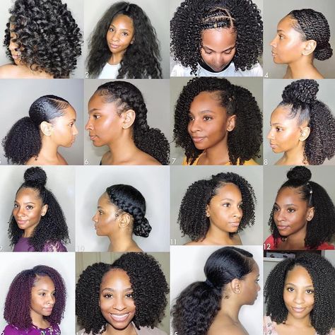 Which one is your favorite😜😜 Leave comments below👇👇 Hairstyles For Long Natural Hair, Matrix Hairstyle, Hairstyles For Naturally Curly Hair, Timeless Hairstyles, Hairstyles Girl, Cabello Afro Natural, Hairstyles Color, Cute Natural Hairstyles, Hair For Black Women