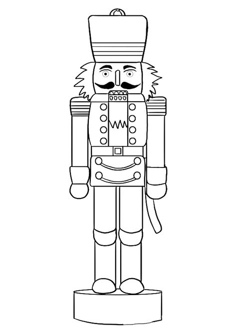 Nutcracker Coloring Pages, Nutcracker Crafts, Birth Colors, Nutcracker Christmas Decorations, Christmas Drawing, Christmas Window, Coloring Pages To Print, Christmas Coloring Pages, Christmas Embroidery