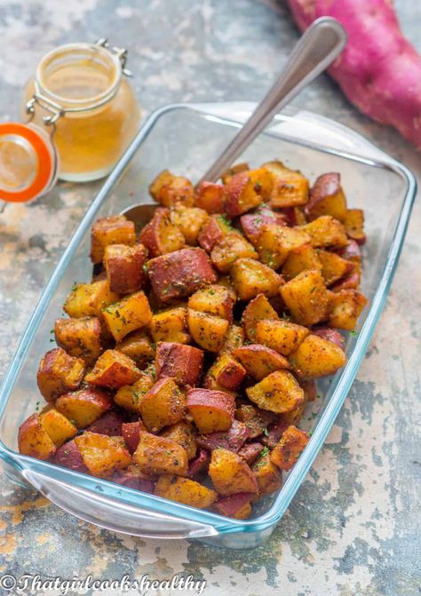 Caribbean Curried Roast Potatoes Jamaican Potatoes, Caribbean Potatoes, Curry Potatoes Jamaican, Caribbean Sweet Potato Recipes, Jamaican Curry Vegetables, Trinidad Curry Chicken And Potatoes, Sri Lankan Potato Curry, Homemade Curry Powder, Jamaican Curry Powder