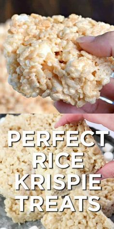 Rice Krispie Treats Recipe, Rice Crispy Treats Recipe, Shugary Sweets, Krispie Treats Recipe, Rice Recipes For Dinner, Rice Krispies Treats, Perfect Rice, Krispies Treats, Rice Crispy Treats