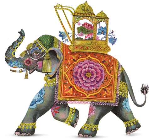 Indian Elephant Art, Rajasthani Painting, Indian Illustration, Elephant Illustration, Elephant Drawing, Pichwai Paintings, Blanket Ideas, Indian Painting, Awesome Sauce