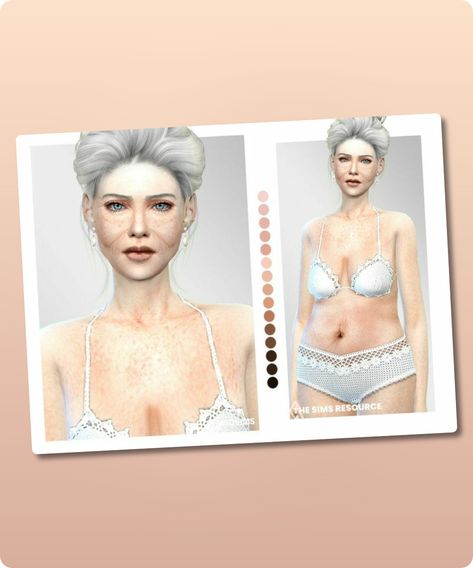 Sims 4 Skin CC: Edith Skin By Msqsims Sims 4 Cc Elderly Skin, Sims 4 Old Lady Clothes, Sims 4 Cc Old People Skin, Sims 4 Cc Elder Skin, Elder Sims 4 Cc, Sims 4 Elder Cc, Sims 4 Skin Cc, Sims 4 Skin, Old Lady Clothes