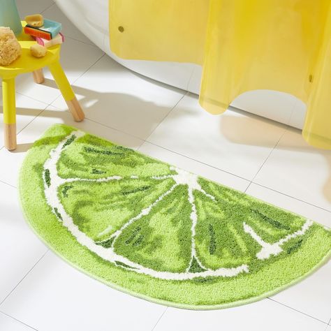 Amazon.com: TOWN & COUNTRY PLAY Citrus Slice Orange Half Circle Shaped Bath Mat, Absorbent Tufted Floor Mat, Non-Slip Backing, Machine Washable, Orange, 34.7"x18.1" : Home & Kitchen Peachy Clean, Citrus Slice, Bath Store, Peach Fruit, Bathroom Rugs Bath Mats, Linen Store, Bath Linens, Half Circle, Town Country