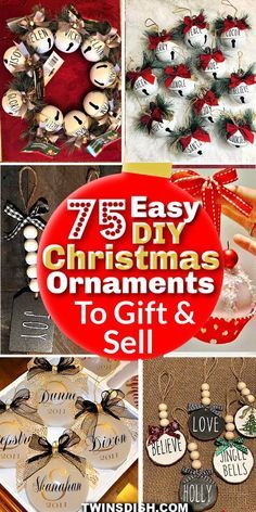 77 Christmas ornaments ideas in 2022 | christmas ornaments, diy christmas ornaments, christmas crafts diy Clothespin Christmas Ornaments For Kids, Diy Wooden Christmas Ornaments Ideas, How To Make Christmas Ornaments Easy Diy, Simple Ornaments For Kids To Make, Christmas Crafting For Adults, Easy Cheap Crafts For Adults, Pioneer Decorations, Christmas Craft Gifts For Adults, Diy Gifts For Kids To Make