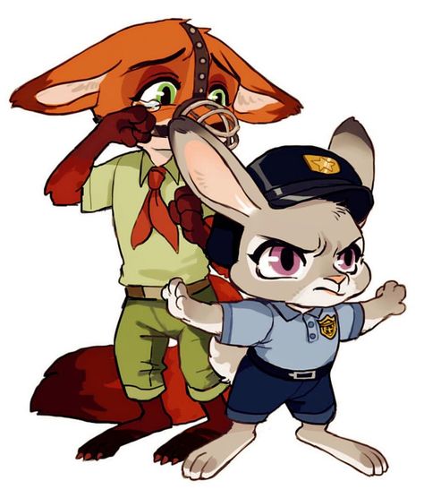 Zootopia Nick E Judy, Zootopia Tumblr, Birthday Pfp, Judy And Nick, Zootopia Nick, Disney Mignon, Zootopia Fanart, Zootopia Comic, Zootopia Art