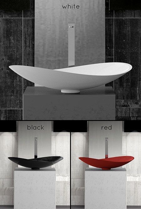 Cool Sinks Bathroom, Cheap Office Decor, Composite Sinks, Cheap Bedroom Decor, Cheap Kitchen Decor, Bathroom Projects, Glass Basin, Modern Sink, Luxury Bathrooms