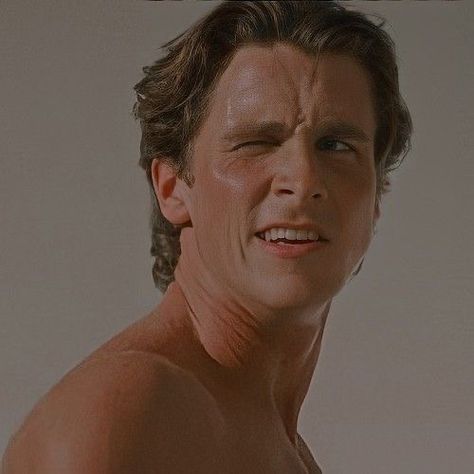 Pfp For Guys, Pat Bateman, Chris Bale, Patrick Bateman, Christian Bale, Pretty Men, A Man