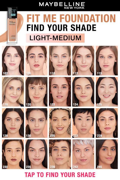 Maybelline Fit Me Foundation Shade Guide. Tap the post to try our foundation shade finder to find your perfect fit. Maybelline Fit Me Foundation Neutral Undertone, Fitme Foundation Shades, Foundation Fit Me, Matching Foundation To Skin Tone, Cool Tone Foundation Shades, Maybe Line Fit Me Foundation, Neutral Foundation Shades, Fit Foundation, Maybelline Fit Me Swatches