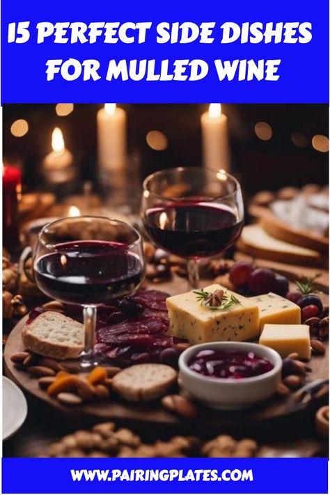 Elevate your mulled wine game with these delicious pairings! 🍷🧀 #mulledwine #winepairings Mulled Wine Food Pairing, Wine Appetizers, Caramelised Onion Tart, Goat Cheese Crostini, Spiced Wine, Delicious Side Dishes, Ice Wine, Fruit Preserves, Savory Tart