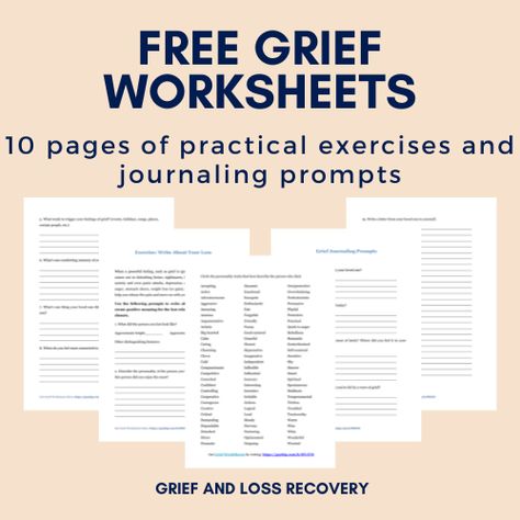 ACT For Grief and Loss: 6 Powerful Tools and Worksheets to Help You Move Forward with Grief – Acceptance and Commitment Therapy (ACT) Coping With Loss, Nonprofit Fundraising, Journaling Prompts, Free Worksheets, Activities For Adults, Therapy Worksheets, Therapy Activities, Move Forward, Support Group