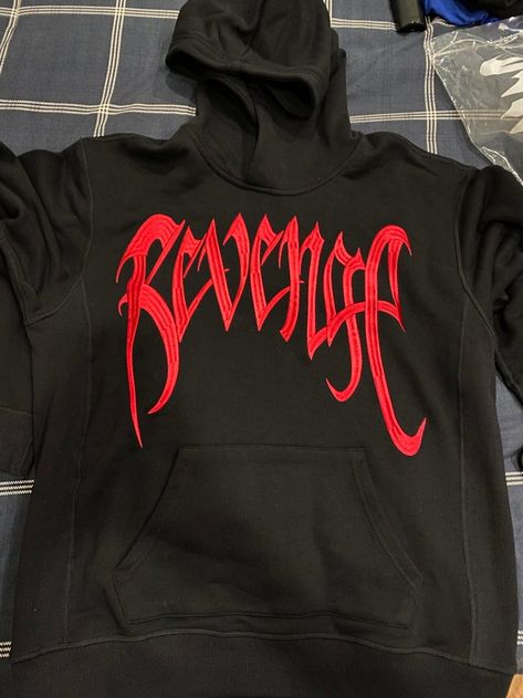 revenge embroidered hoodie Check more at https://teezip.com/product/revenge-embroidered-hoodie-607/ Sp5der Hoodie Aesthetic, Y2k Hoodie Outfit, Drip Hoodie, Revenge Clothing, Revenge Hoodie, Clothing Manufacturing, Clothes Sport, Underground Clothing, Black Tracksuit