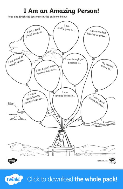 Coping Skills Activities, Counseling Worksheets, Self Esteem Activities, Social Emotional Activities, Mental Health Activities, I Am Different, Classroom Strategies, Social Emotional Learning Activities, Amazing Person