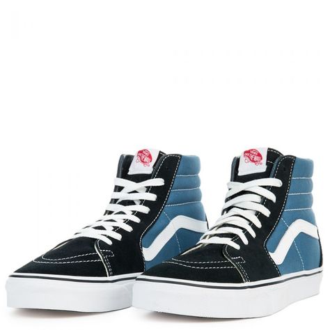 Vans Sk8 Hi, Sk8 Hi, Vans Sk8, Mesh, Navy