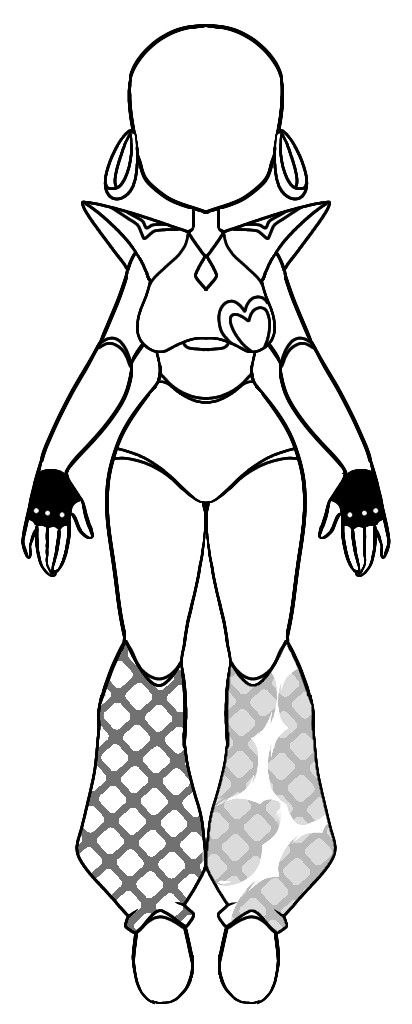 Fnaf Poses Base, Fnaf Body Base Drawing, Fnaf Oc Base Art, Base F2u Human, Animatronic Body Base, Sammyfendi Art Body Base, Gacha Torso Base, Fnaf Base Drawing Oc, Gacha Thick Body Base