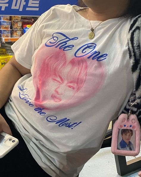 #marklee Kpop Tshirt Designs Aesthetic, Kpop Shirts Design, Kpop Tshirt Designs, Polos Aesthetic, Kpop Tshirt, Silly Shirt, Kpop Shirts, Aesthetic Shirts, Tshirt Outfits