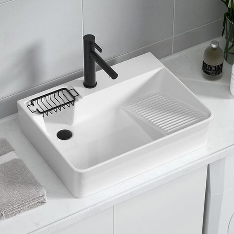 Whatsapp/Wechat: +8618316066663 Email: salesinquiry@xindeliceramic.com Small Utility Sink, Laundry Counter, Laundry Room Utility Sink, Outdoor Laundry Rooms, Wash Basin Bathroom, Clothes Washing, Utility Cupboard, Washing Basin, Basin Bathroom