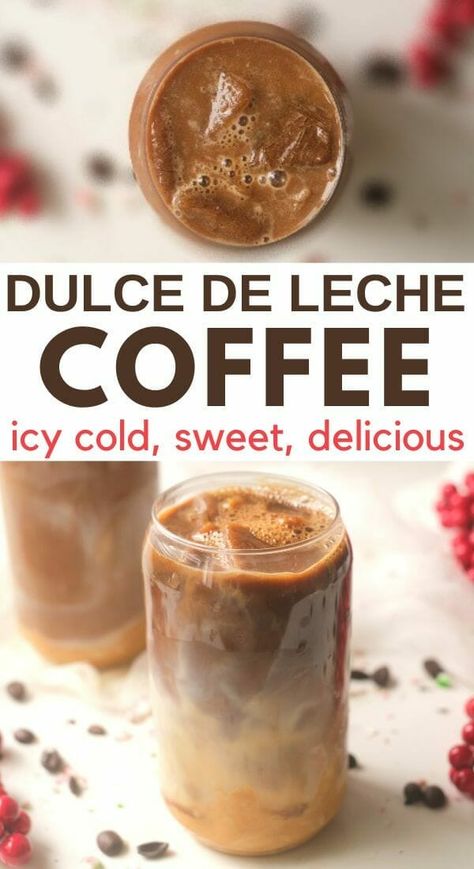 Caramel Iced Latte, Speciality Coffee Recipes, Iced Caramel Latte, Caramel Iced Coffee, Nespresso Recipes, Cold Brew Coffee Recipe, Espresso Recipes, Coffee Ice Cubes, Cold Coffee Recipes