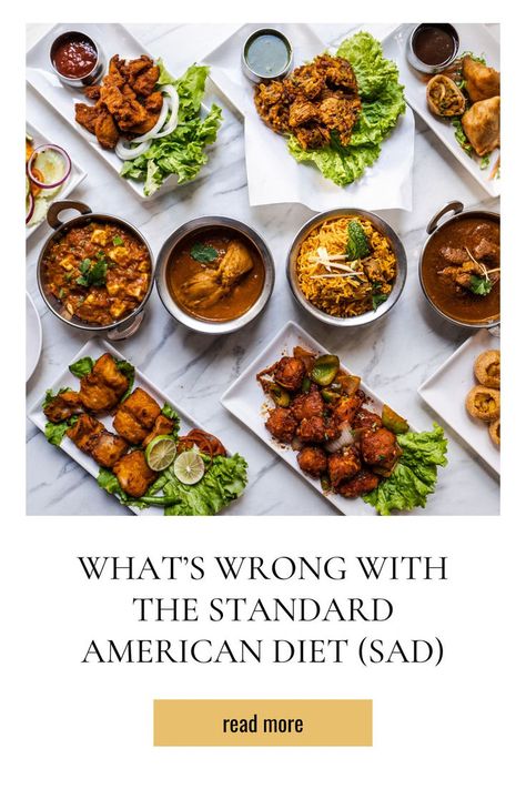 The Standard American Diet is SAD. Learn why it's more than just fast food and calories that are ruining are health, and how you can pursue a more holistic and healthy lifestyle. Food And Calories, Standard American Diet, American Diet, Avoid Processed Foods, Processed Food, In America, Healthy Lifestyle, Diet, Health