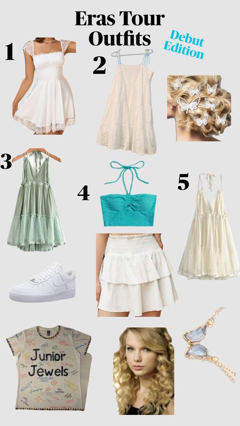 Taylor Swift Debut Album, Eras Tour Outfits, Taylor Swift Costume, Taylor Swift Debut, Lilly Pulitzer Outfits, Debut Ideas, Taylor Outfits, Taylor Swift Tour Outfits, Mad Women